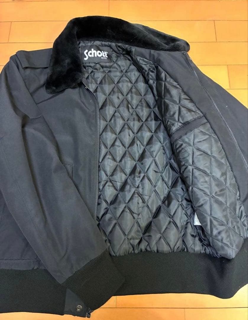 【正月特価】schott フライトジャケット　ma-1 ボア付き