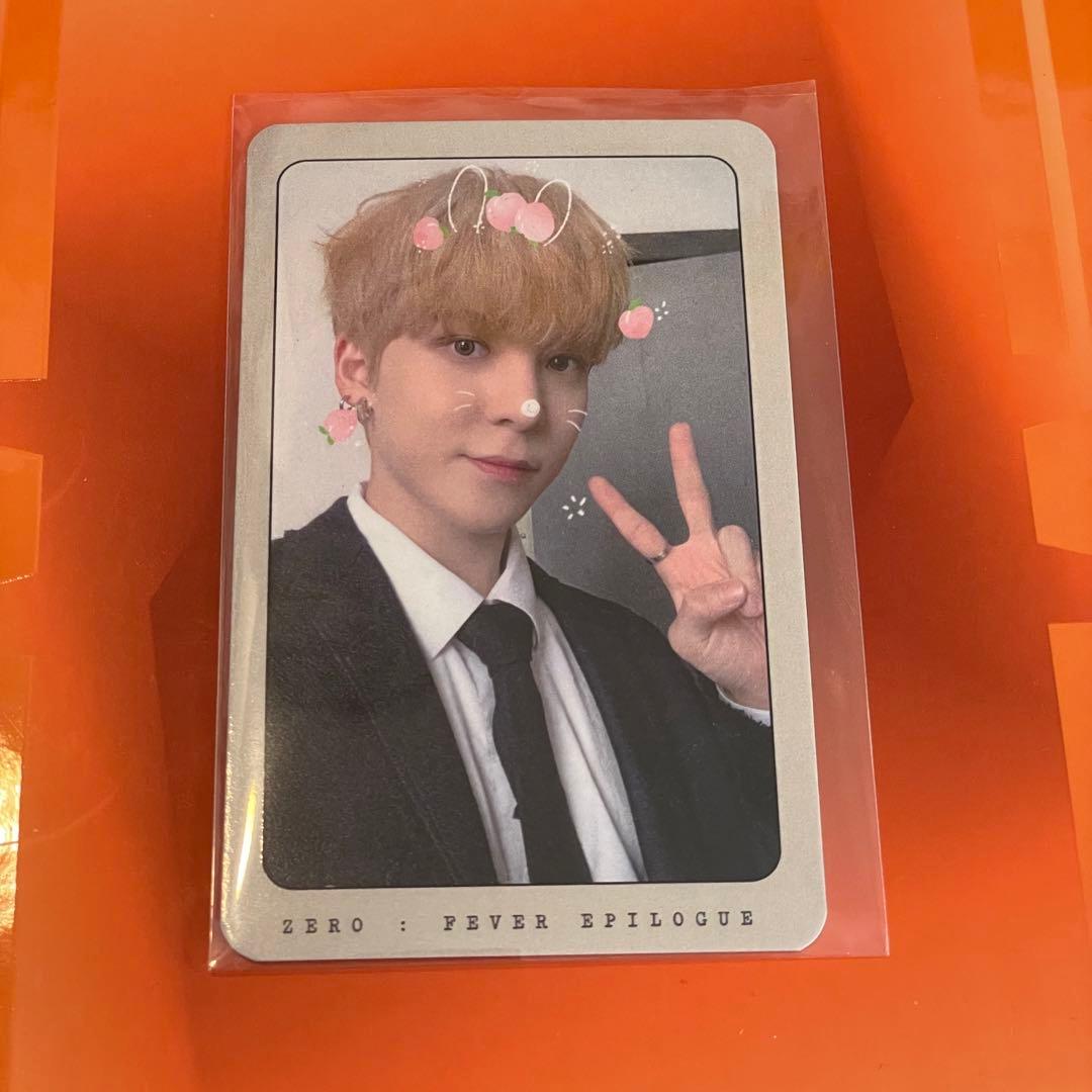 Ateez アチズ　ユノ　2021 mama サノク　公開放送　トレカ