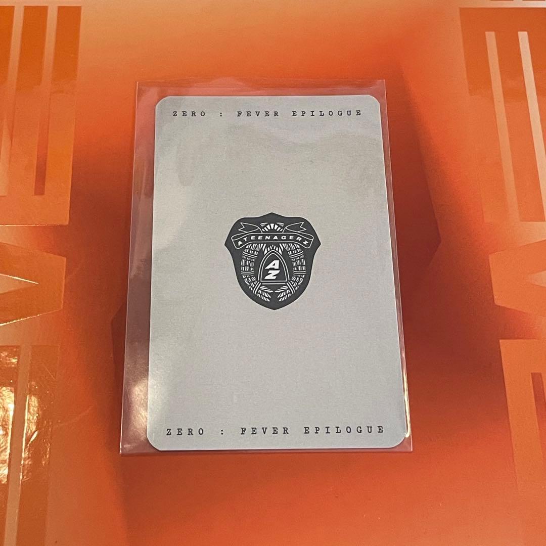 Ateez アチズ　ユノ　2021 mama サノク　公開放送　トレカ