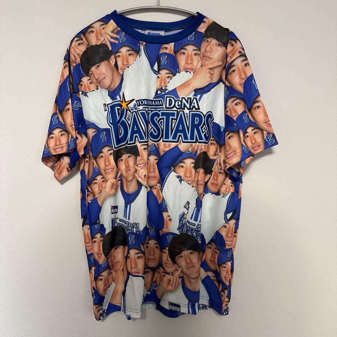 【未使用】度会隆輝 横浜DeNAベイスターズ ファンフェス 特大ガチャ Tシャツ