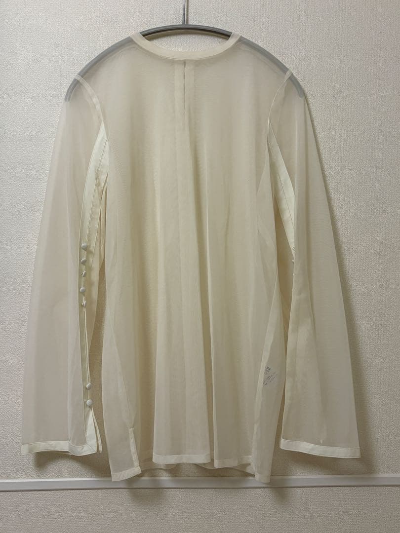 ANDRESD V line jacquard dress（M,アイボリー）