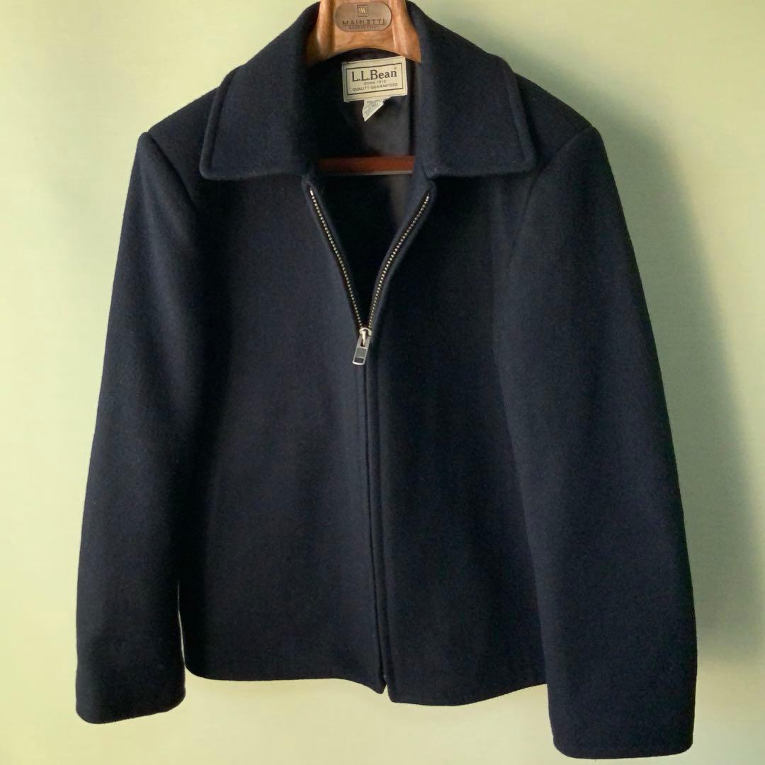 極美品 L.L.Bean 米国製 オーセンティックウールジャケット M