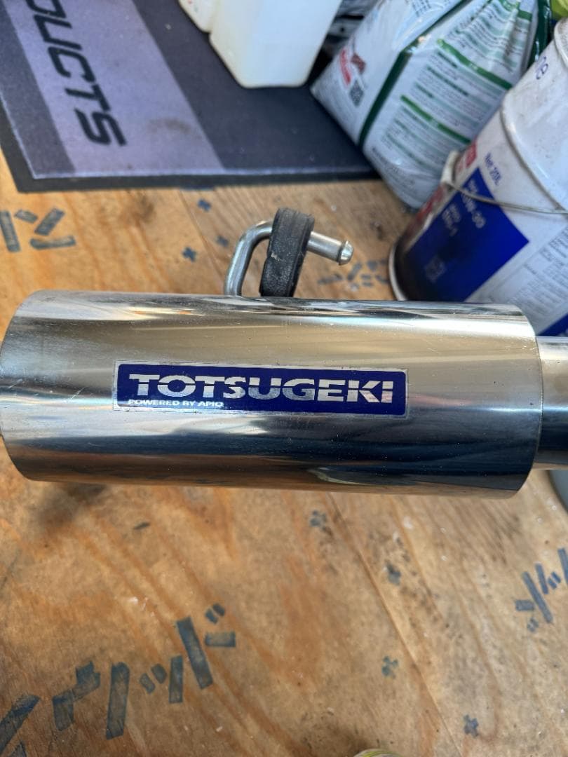 A*a様 スズキ ジムニー JB23W TOTSUGEKI ステンレスマフラー