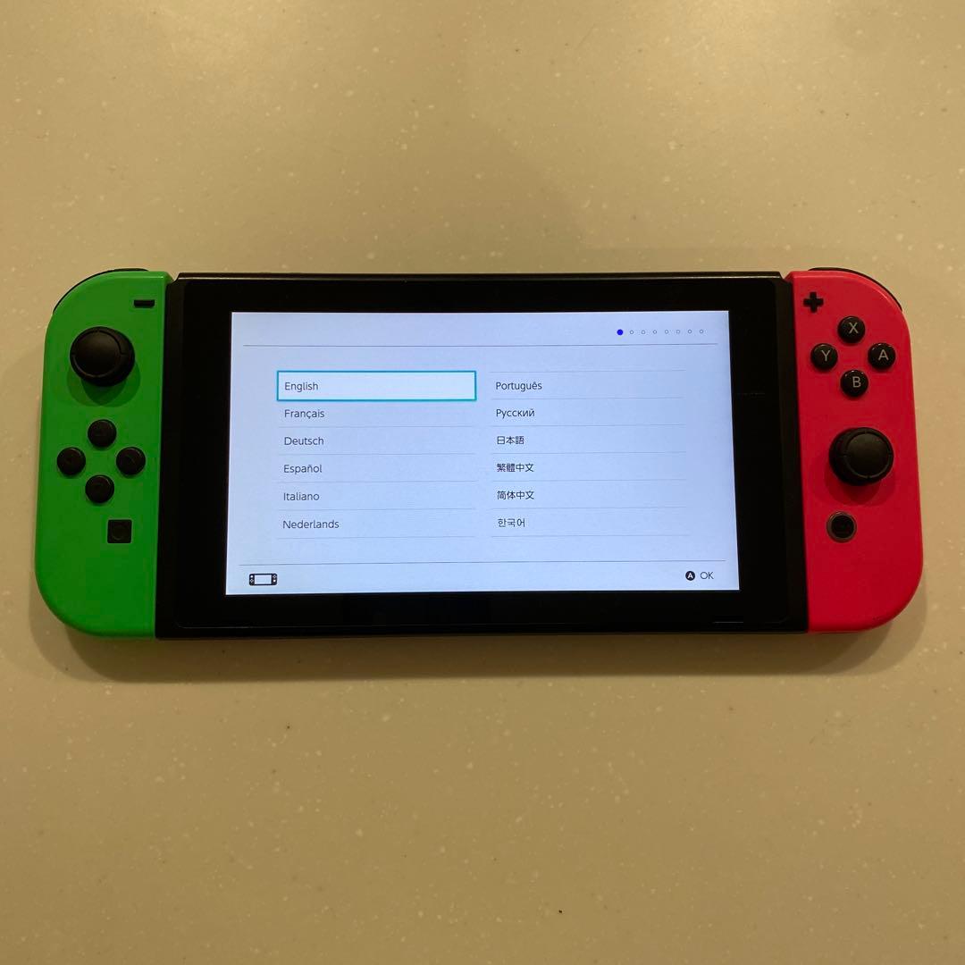 て〜ら〜　Nintendo Switch 本体 スプラトゥーンカラー