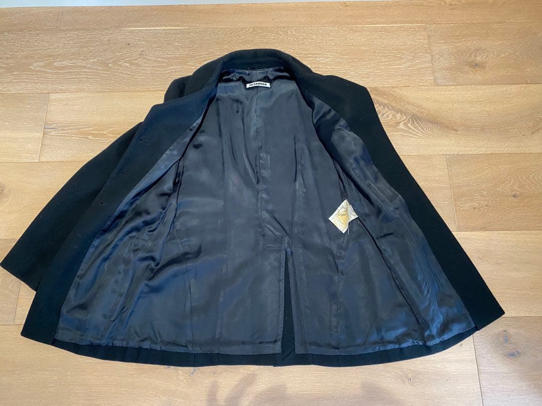 ジルサンダー　コート　黒