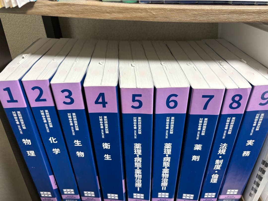 【未使用】薬ゼミ第110回薬剤師国家試験対策 青本・青問セット 書き込みなし