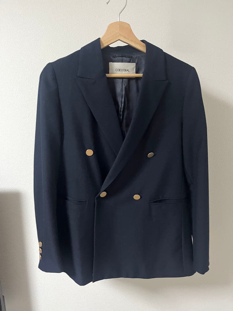 cocodeal ダブルブレストジャケット サイズ1