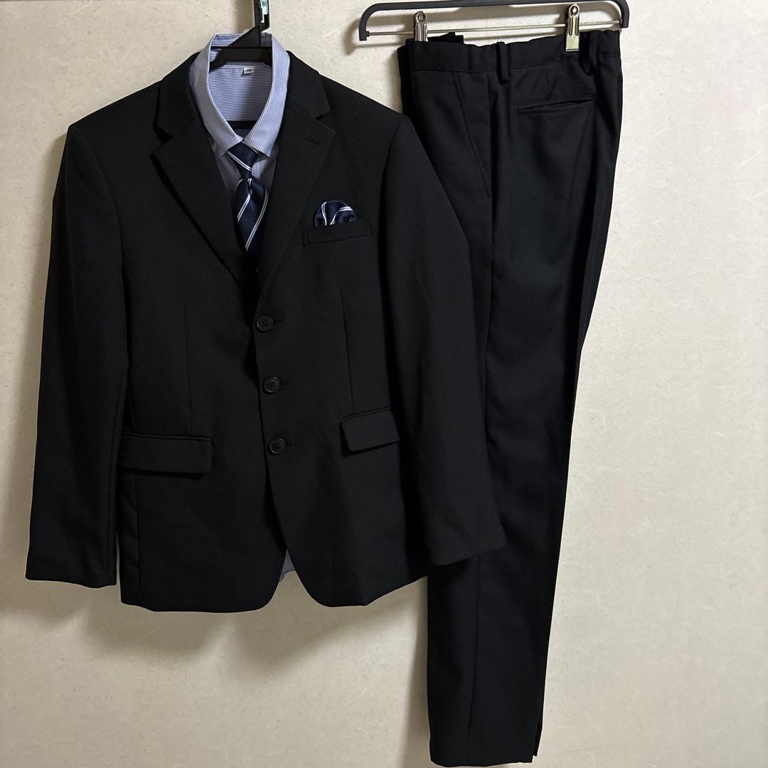 超美品　170cm スーツset クリーニング済 匿名配送　卒業式　セレモニー
