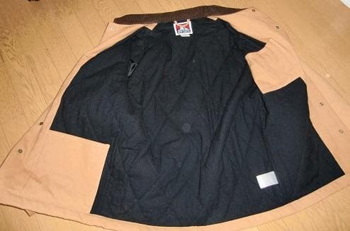 BEN DAVIS　襟コーデュロイ　ダック地　カバーオール