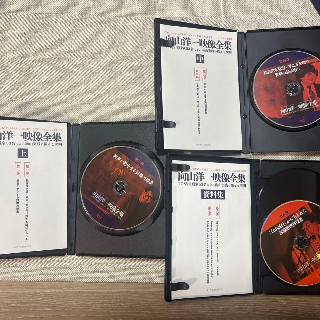 （レアもの）DVD 3枚組、向山洋一の映像全集