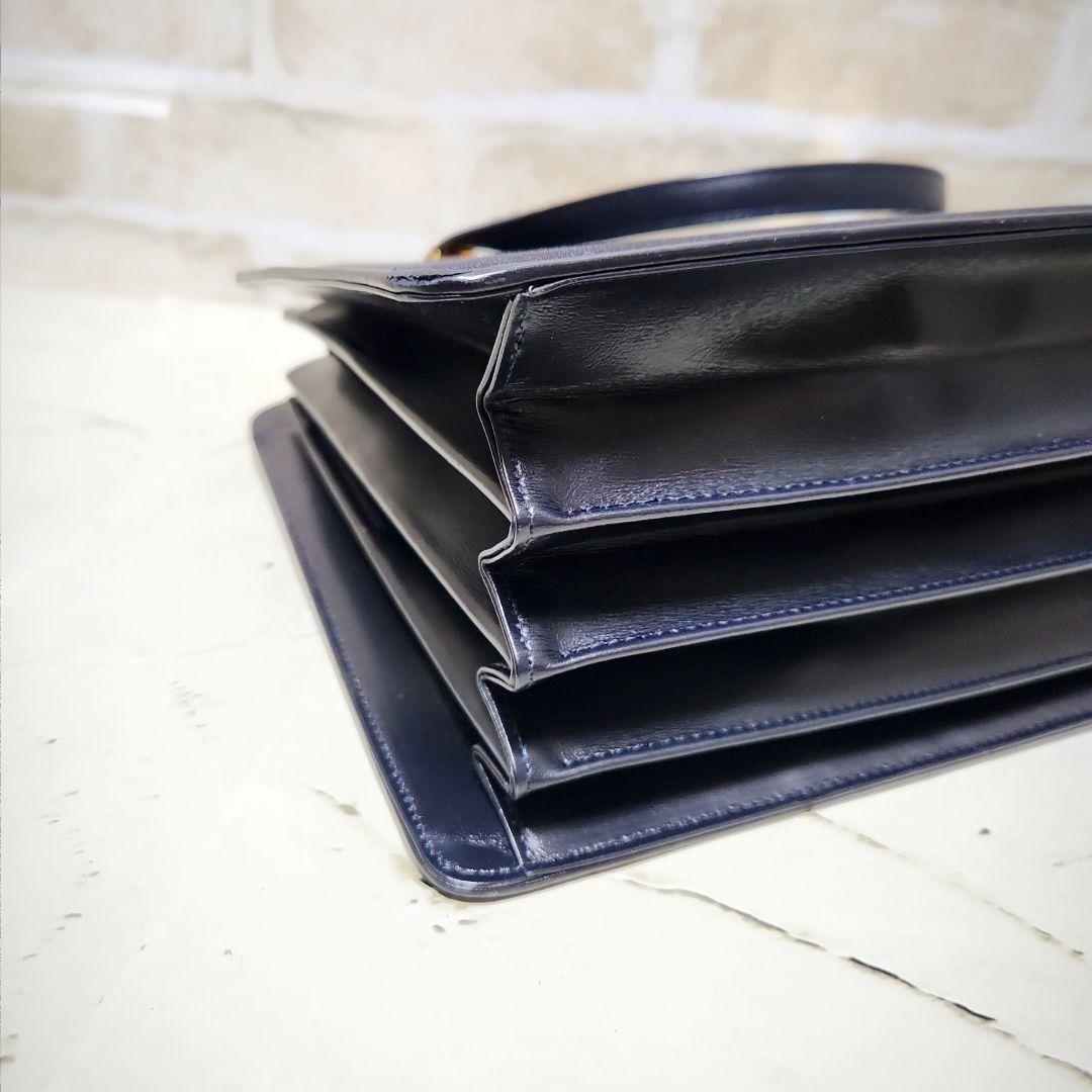 ★Comtesse【コンテス】ビジネスバッグ ネイビー 極美品 付属品お得！