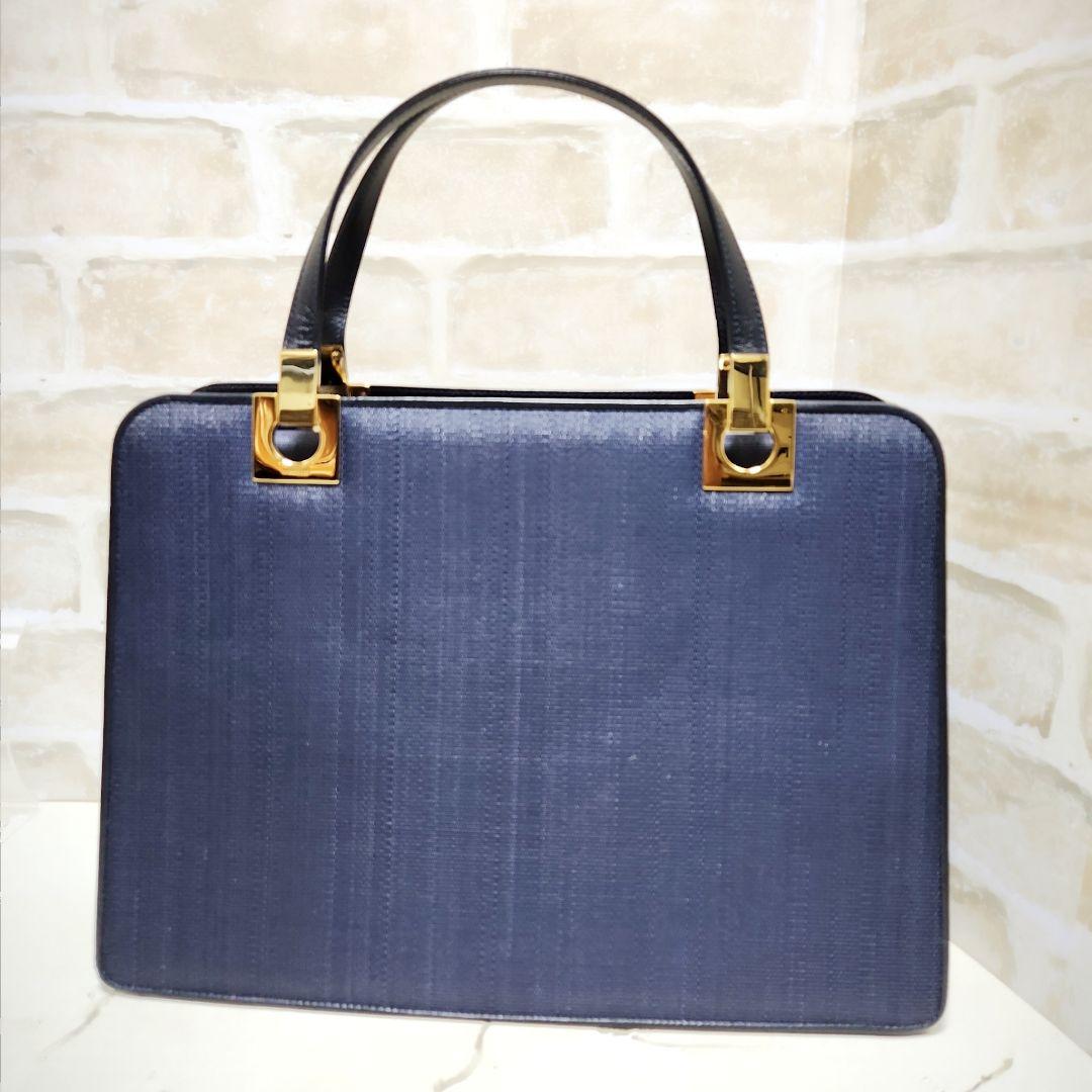 ★Comtesse【コンテス】ビジネスバッグ ネイビー 極美品 付属品お得！