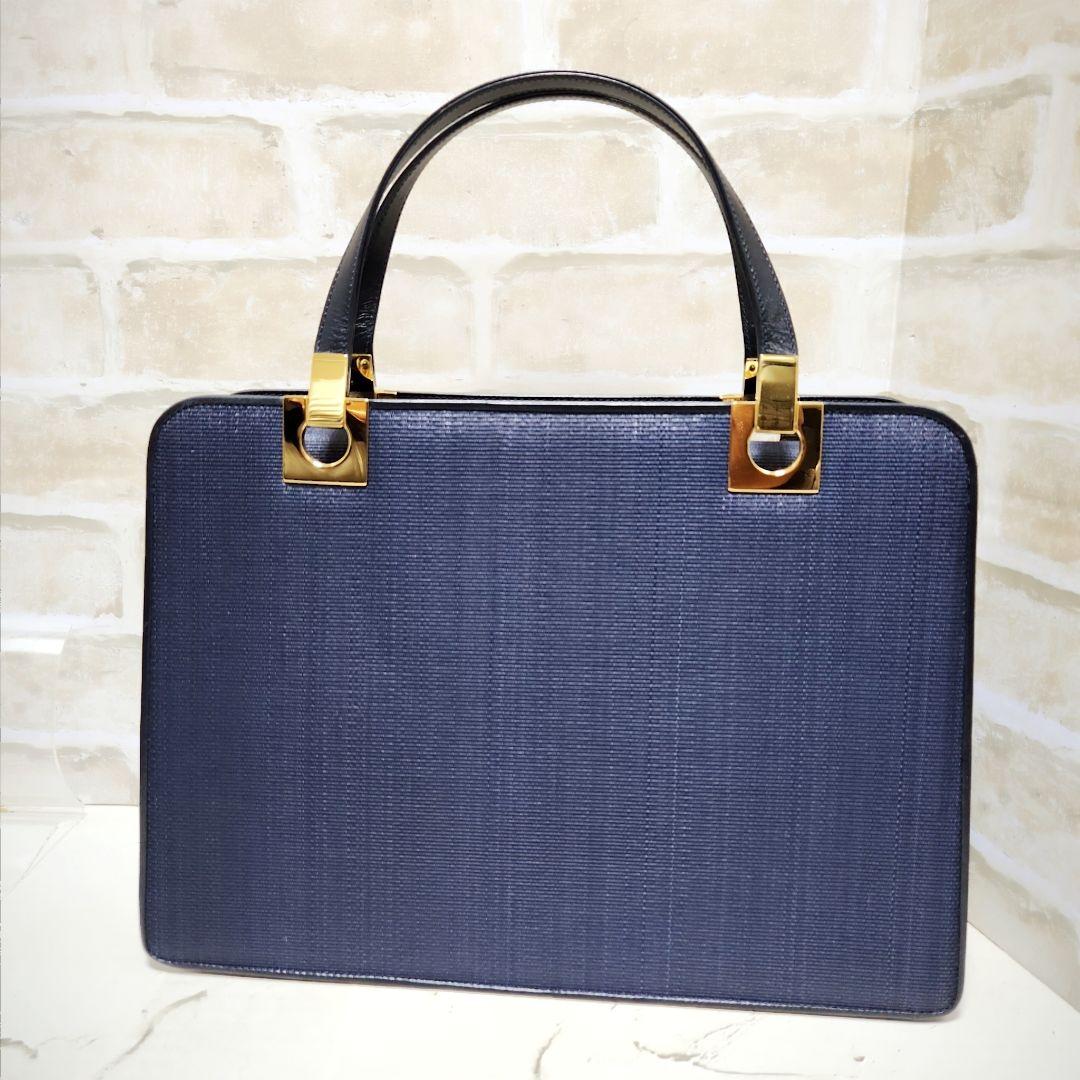 ★Comtesse【コンテス】ビジネスバッグ ネイビー 極美品 付属品お得！