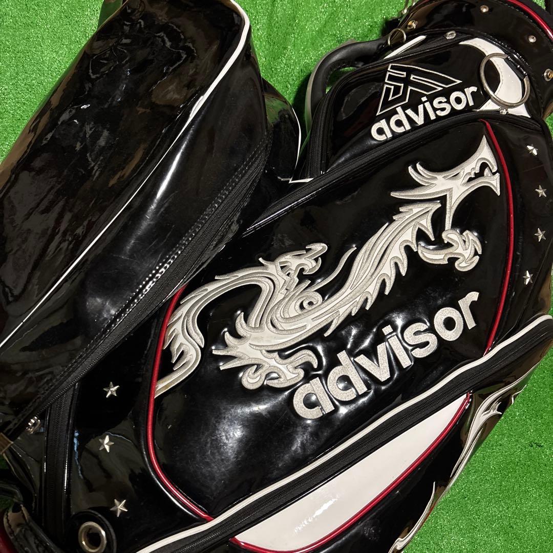 advisor ドラゴンデザイン ゴルフバッグ