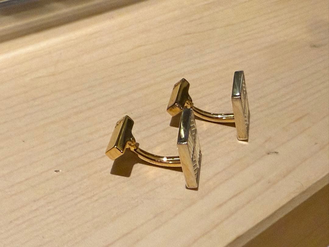 ⭕️正規品 ルイヴィトン カフリンクス カフス ag925 ダミエ4 美品