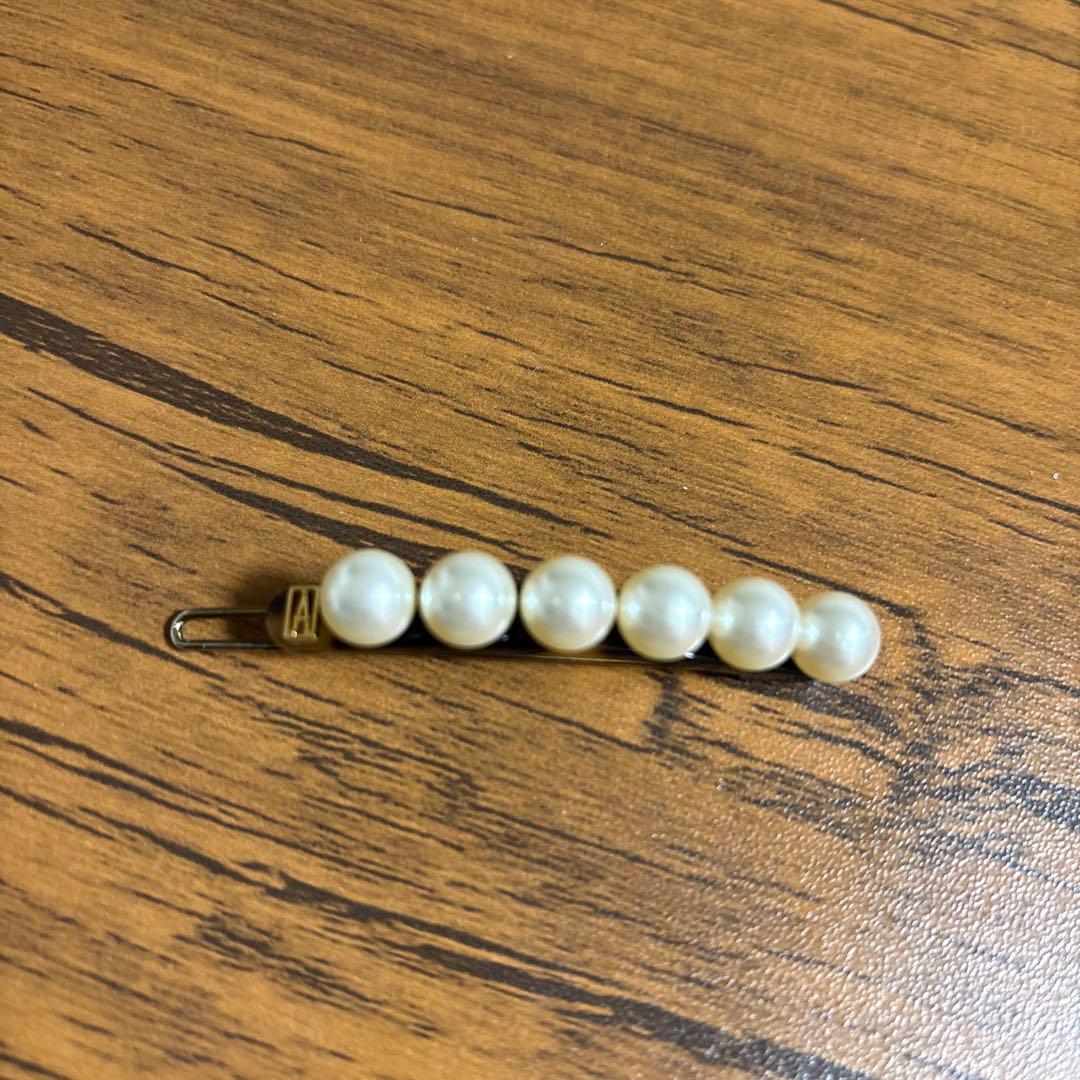 アレクサンドルドゥパリ パールヘアクリップ