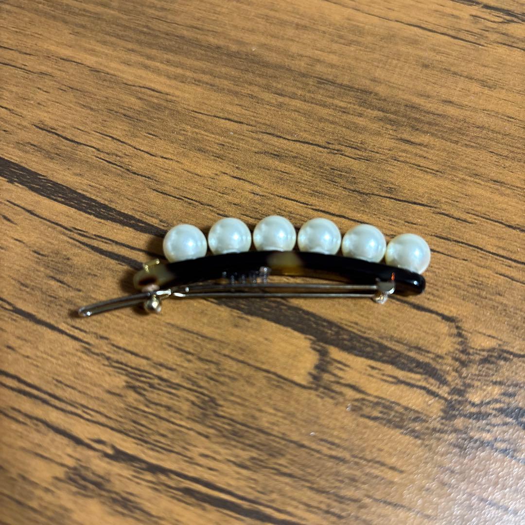 アレクサンドルドゥパリ パールヘアクリップ