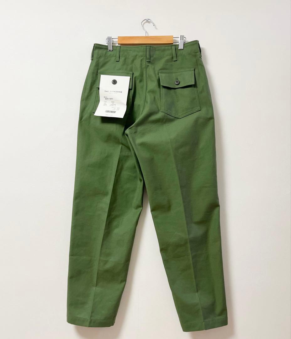 THE SHINZONE　ベイカーパンツ　レディース　40　カーキ　シンゾーン