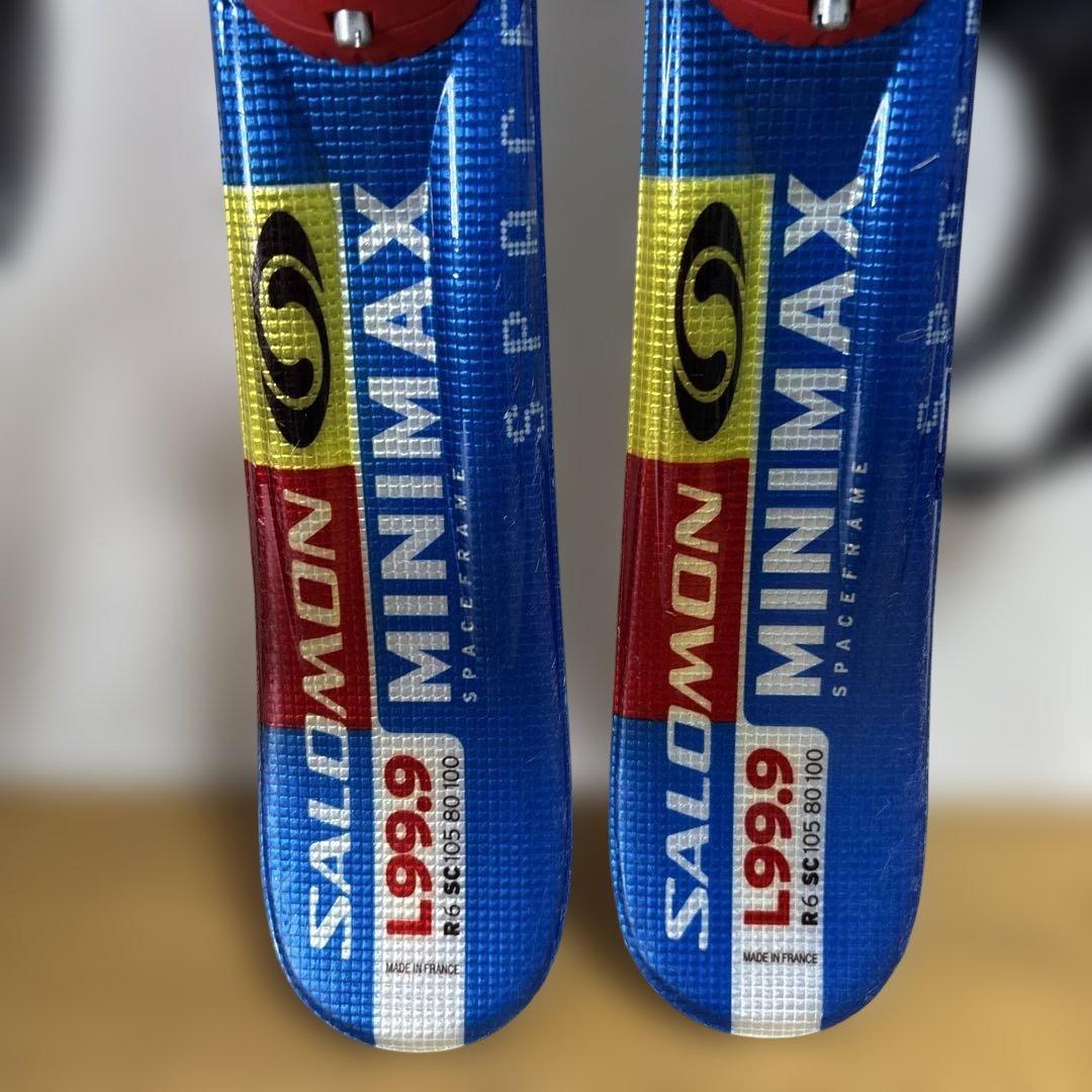 メンズ　ショートスキーセット　ケース付　サロモン　26-26.5cm ブーツ付