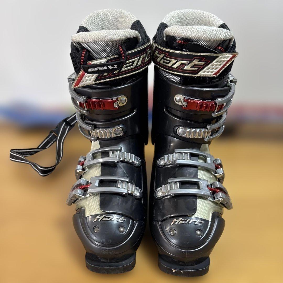 メンズ　ショートスキーセット　ケース付　サロモン　26-26.5cm ブーツ付