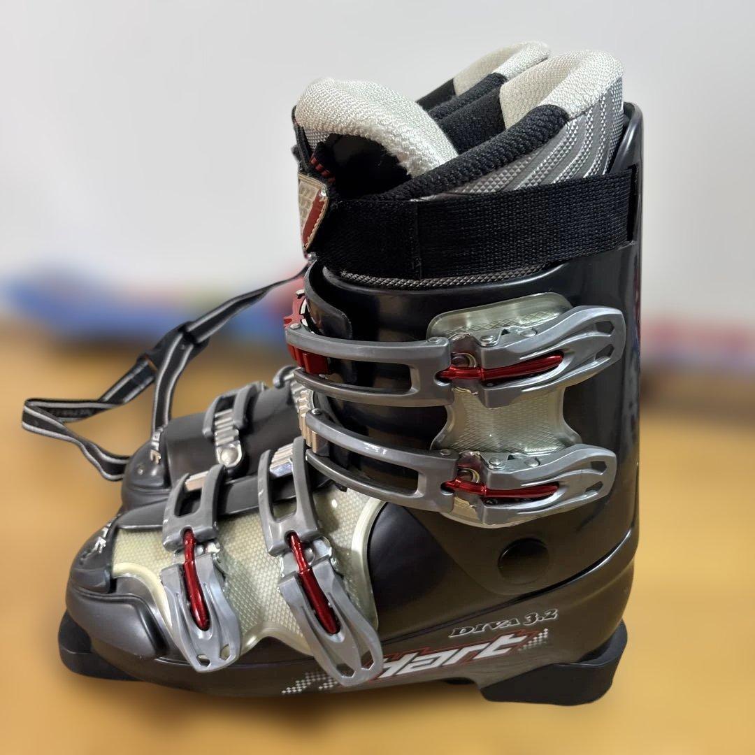 メンズ　ショートスキーセット　ケース付　サロモン　26-26.5cm ブーツ付