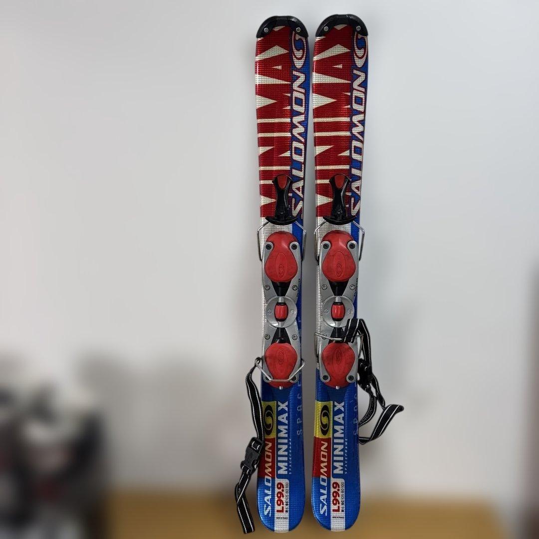 メンズ　ショートスキーセット　ケース付　サロモン　26-26.5cm ブーツ付