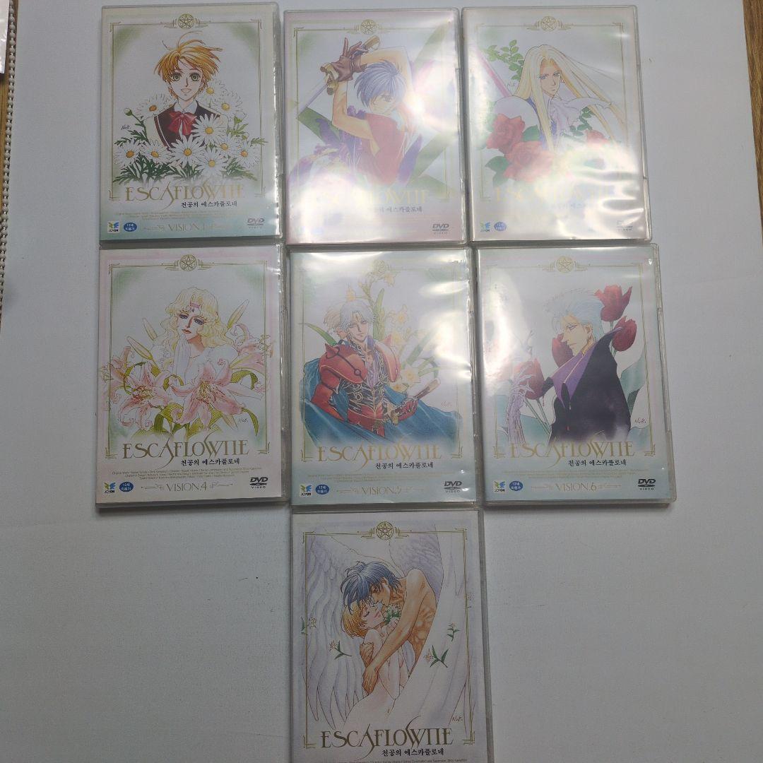 韓国版 天空のエスカフローネ 1～7 全巻 DVDセット