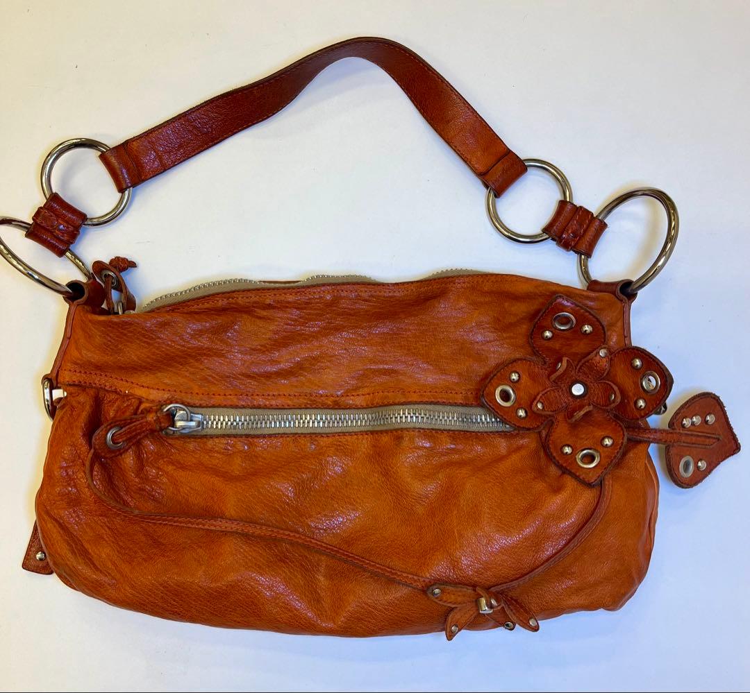 miu miu ショルダーバッグ ブラウン