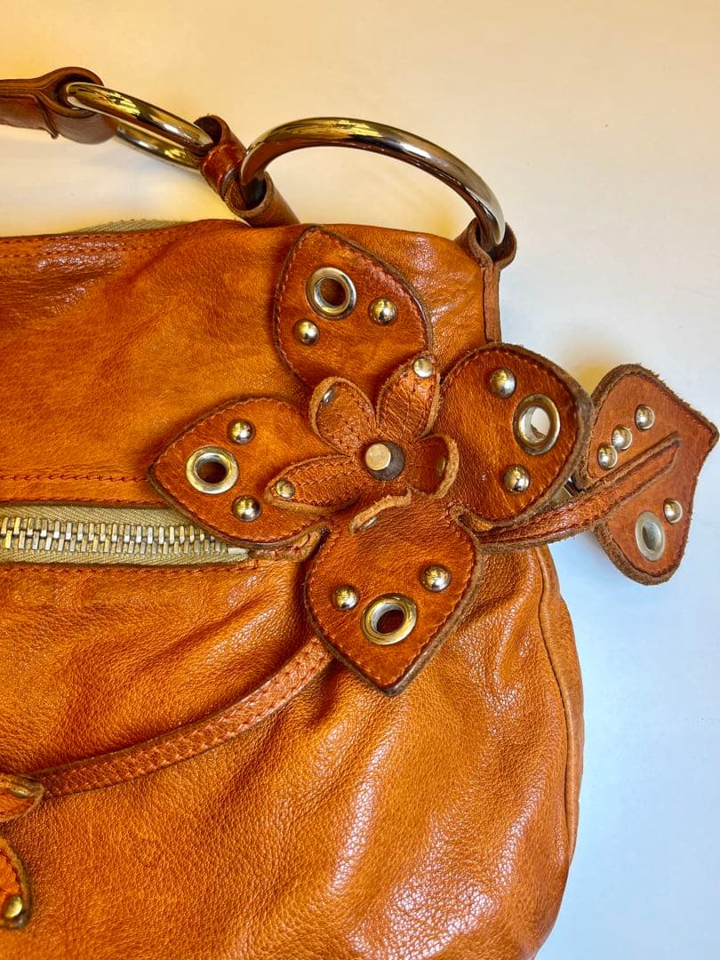 miu miu ショルダーバッグ ブラウン