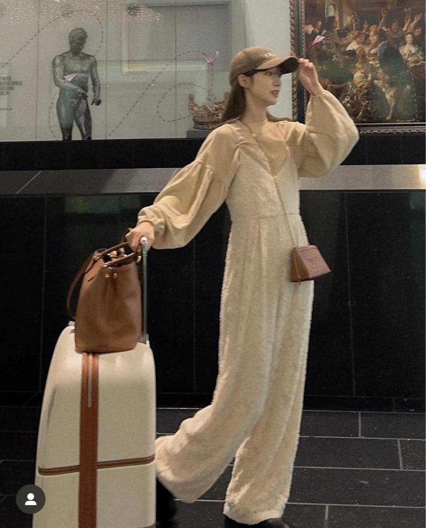 サロペット・オーバーオール・オールインワン FRINGE CAMISOLE ALL IN ONE