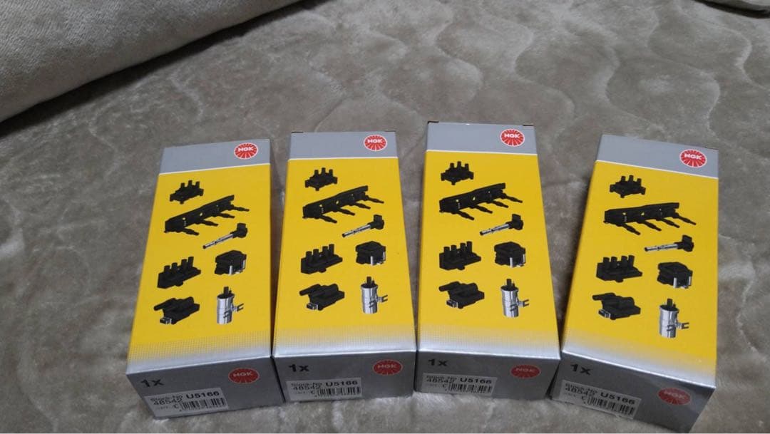 ACR50 エスティマ等 イグニッションコイル 4本 NGK U5166