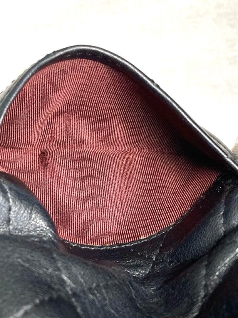 CHANEL シャネル　マトラッセ　レザー　6連キーケース　ブラック　黒