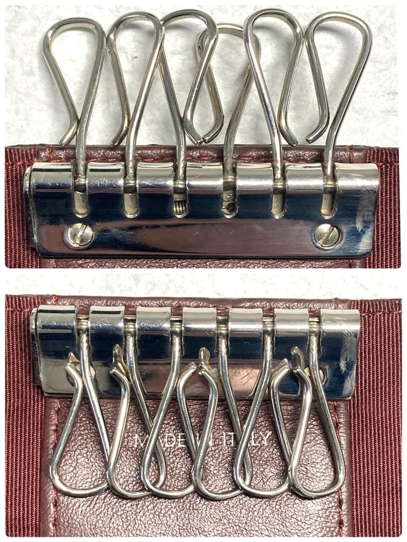 CHANEL シャネル　マトラッセ　レザー　6連キーケース　ブラック　黒