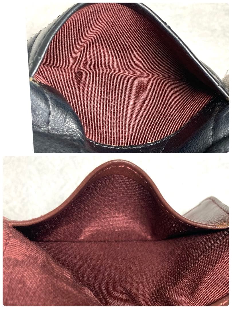 CHANEL シャネル　マトラッセ　レザー　6連キーケース　ブラック　黒