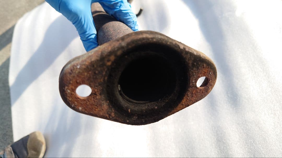 ダイハツ ソニカ L405S 純正オプション デュアルマフラー(リアピース側)