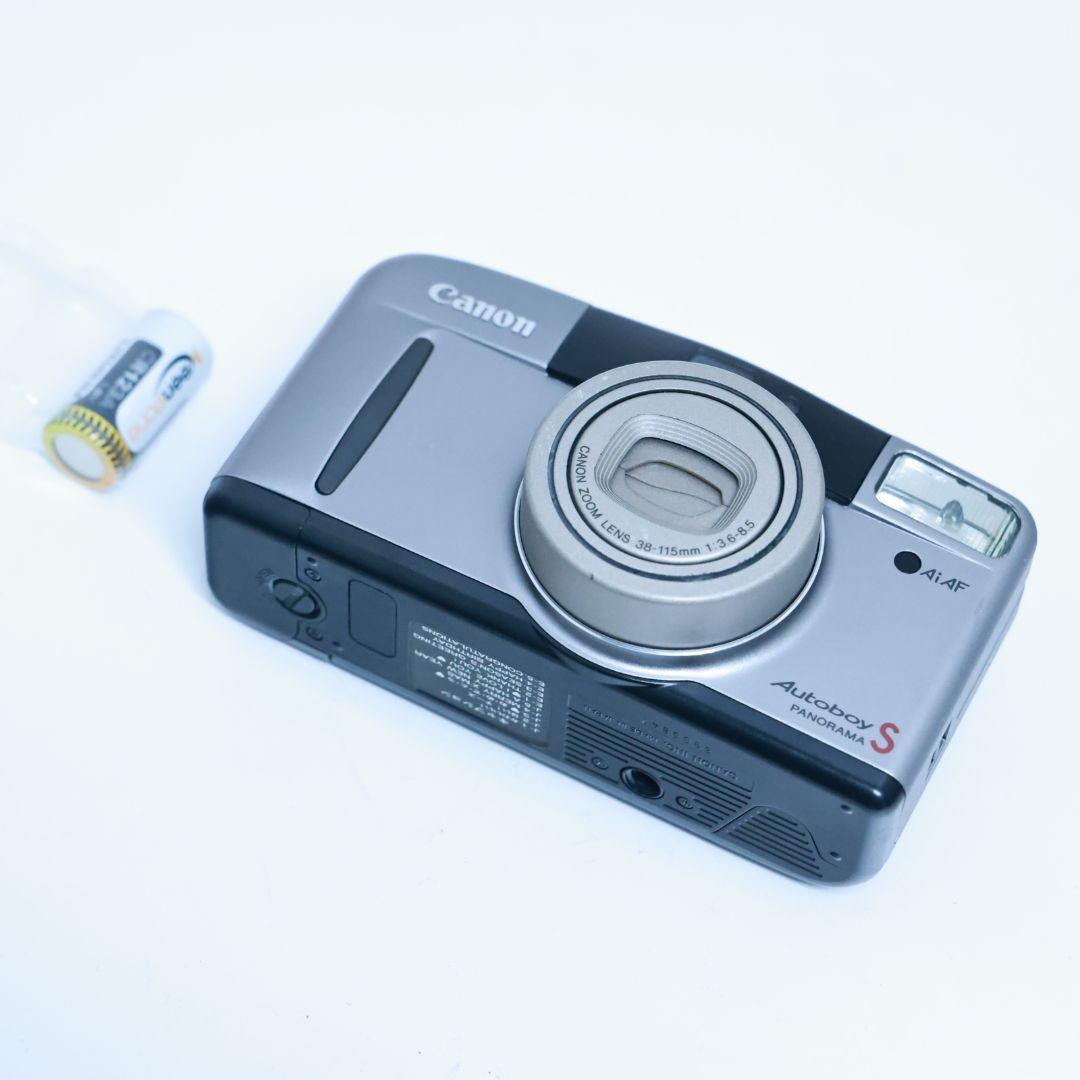 フィルムカメラ Canon Autoboy S 電池付き
