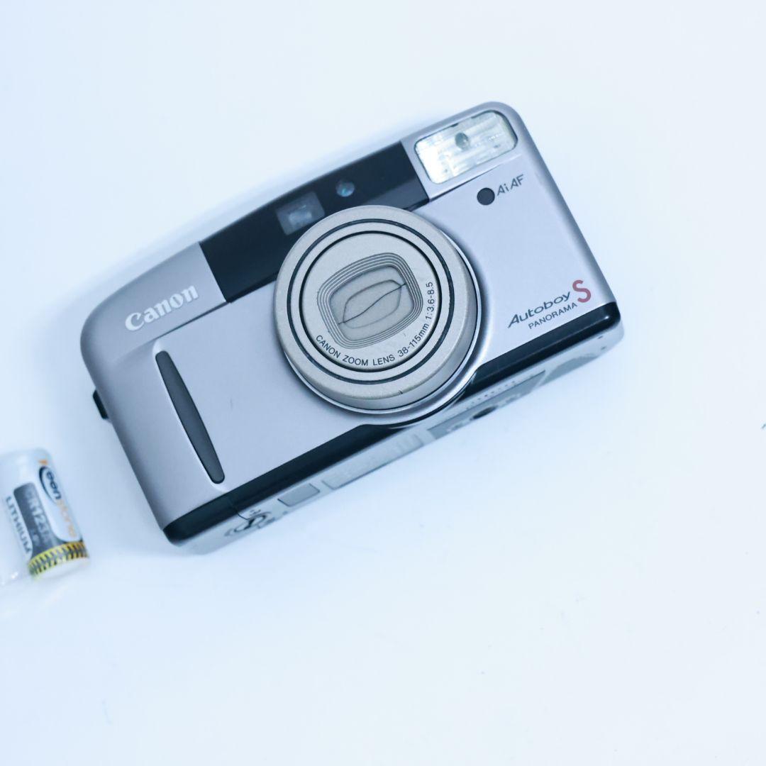 フィルムカメラ Canon Autoboy S 電池付き