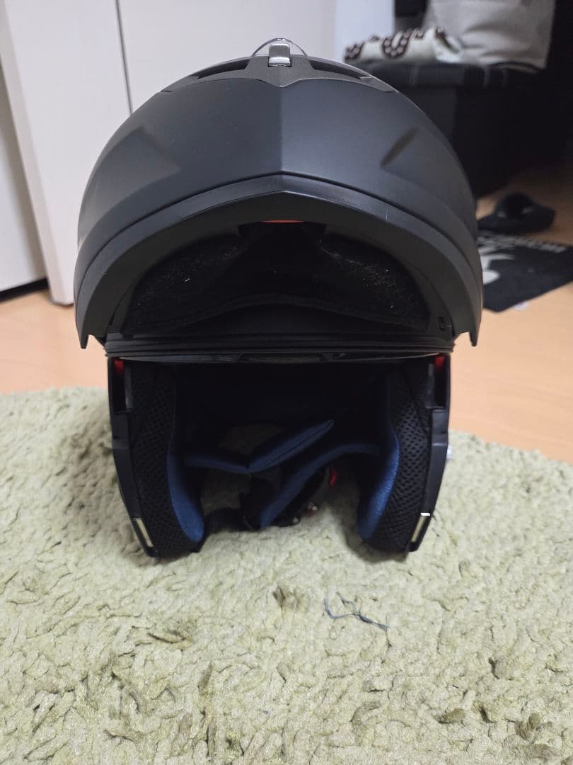 フルフェイスヘルメット マットブラック　インカム　Bluetooth　電話