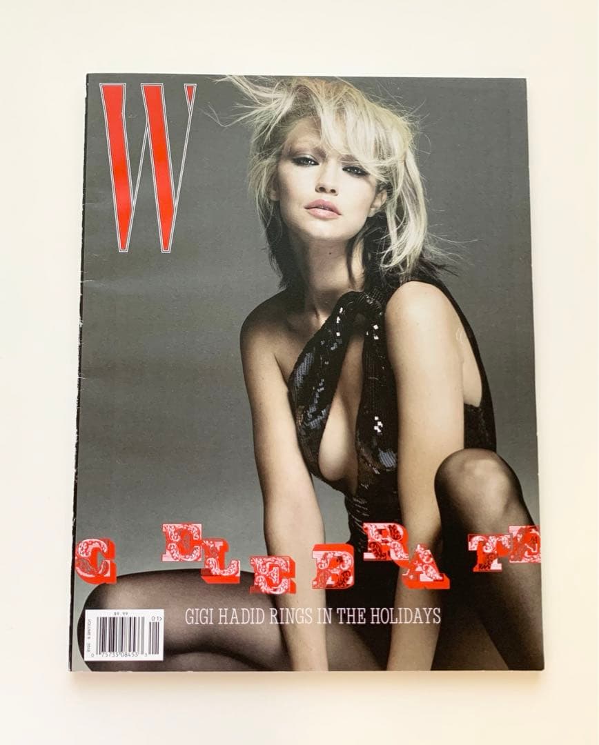 女性情報誌 W US Magazine Volume 8 2018 Gigi Hadid