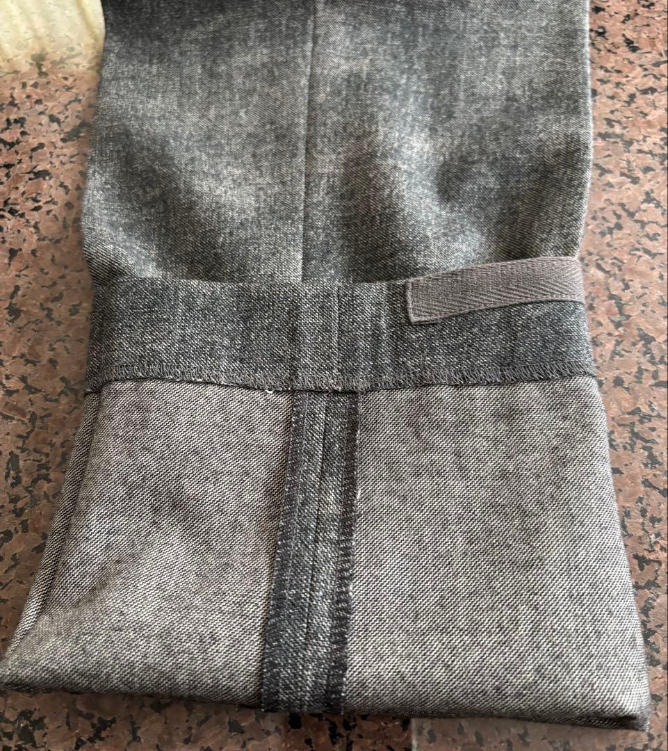 INCOTEX インコテックス サイズ46 グレー(柄あり)スラックス　珍品！