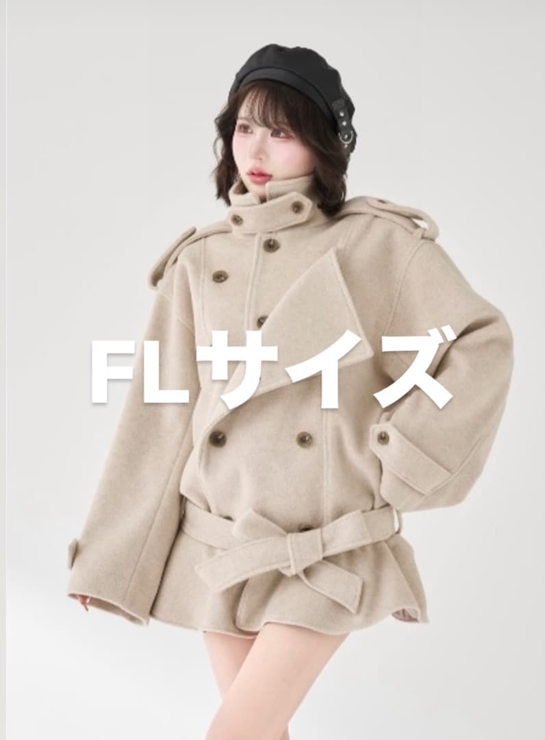 ダーリッチ　ドロップショルダージャケットコート　Darich　FLサイズ