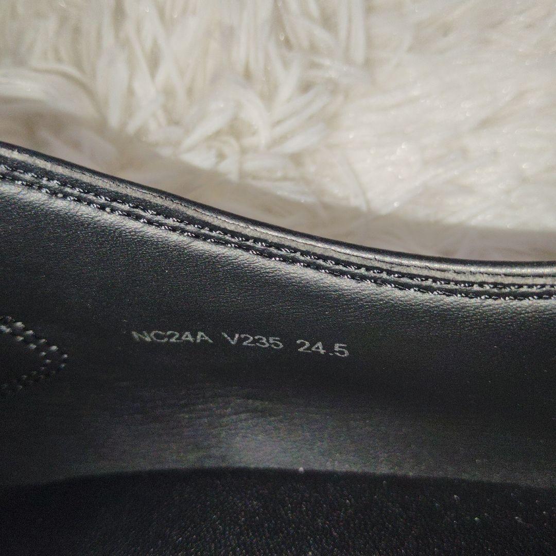 【美品】REGALリーガル V235 シングルモンクストラップ　黒24.5