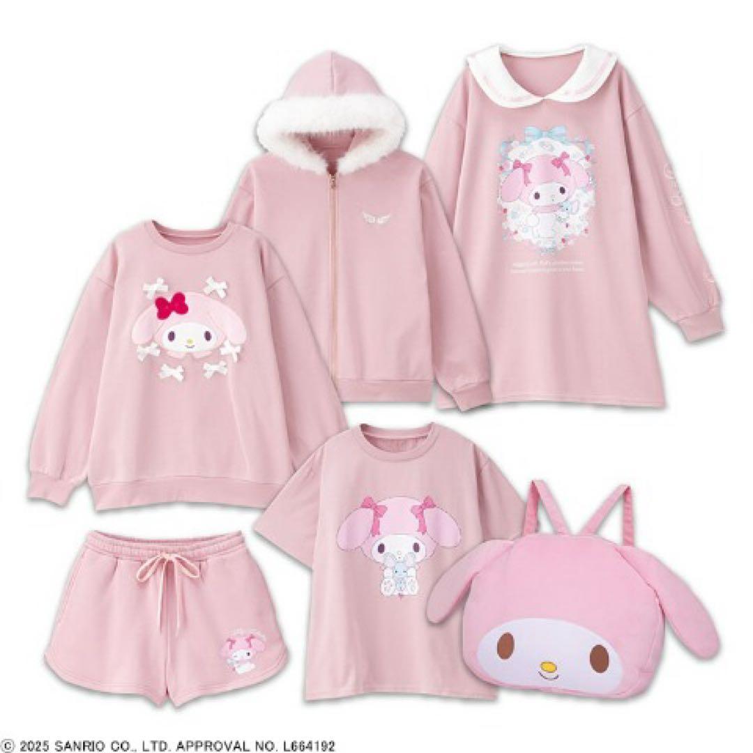 アベイル　マイメロディ　ハッピーバッグ6点セット　福袋2026 サンリオ