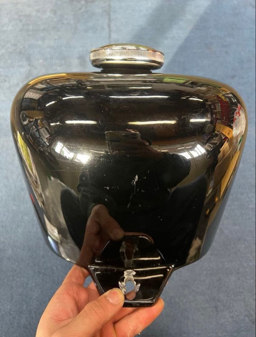 スティード Steed400 ガソリンタンク FRP製ブラック フューエルタンク