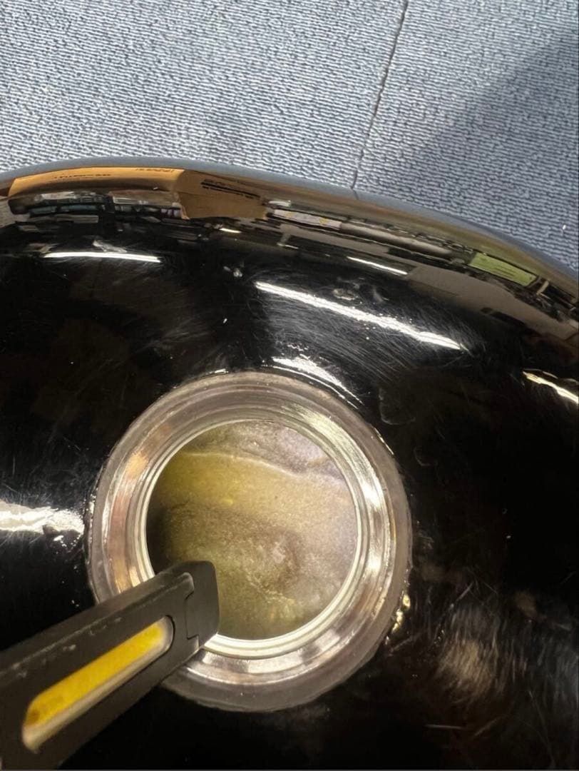 スティード Steed400 ガソリンタンク FRP製ブラック フューエルタンク