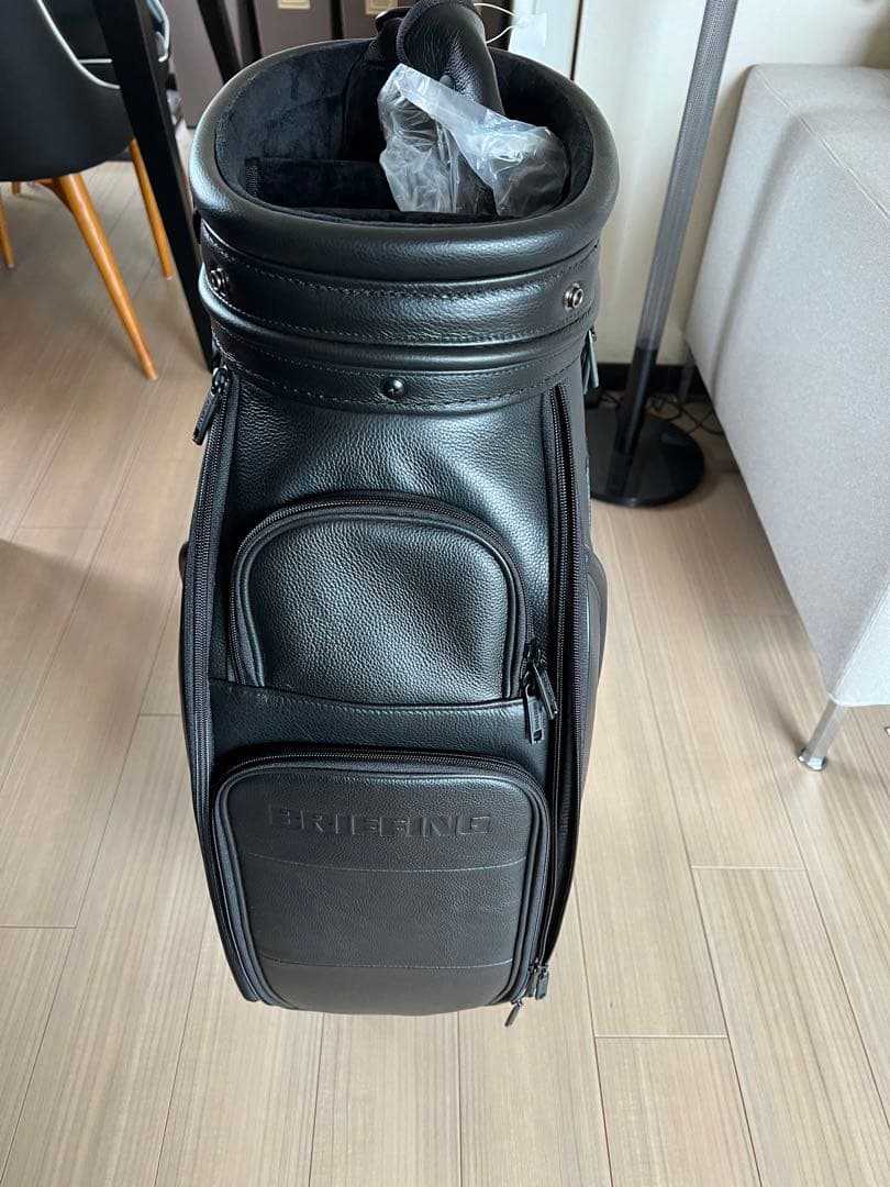 BRIEFING GOLF 限定完売品　シュリンクレザーキャディーバッグ