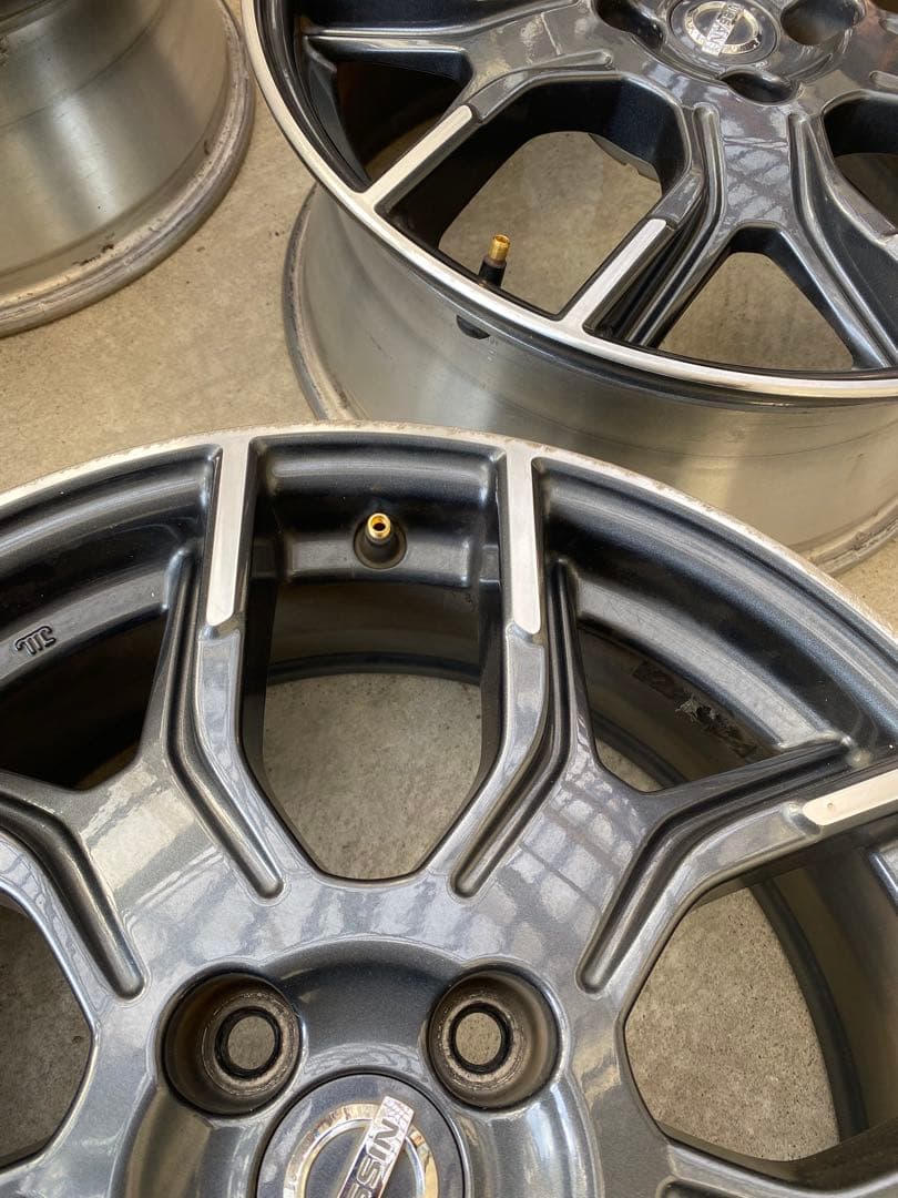 日産　ノートニスモS 純正ホイール 17×7J +47 PCD100 4穴 4本