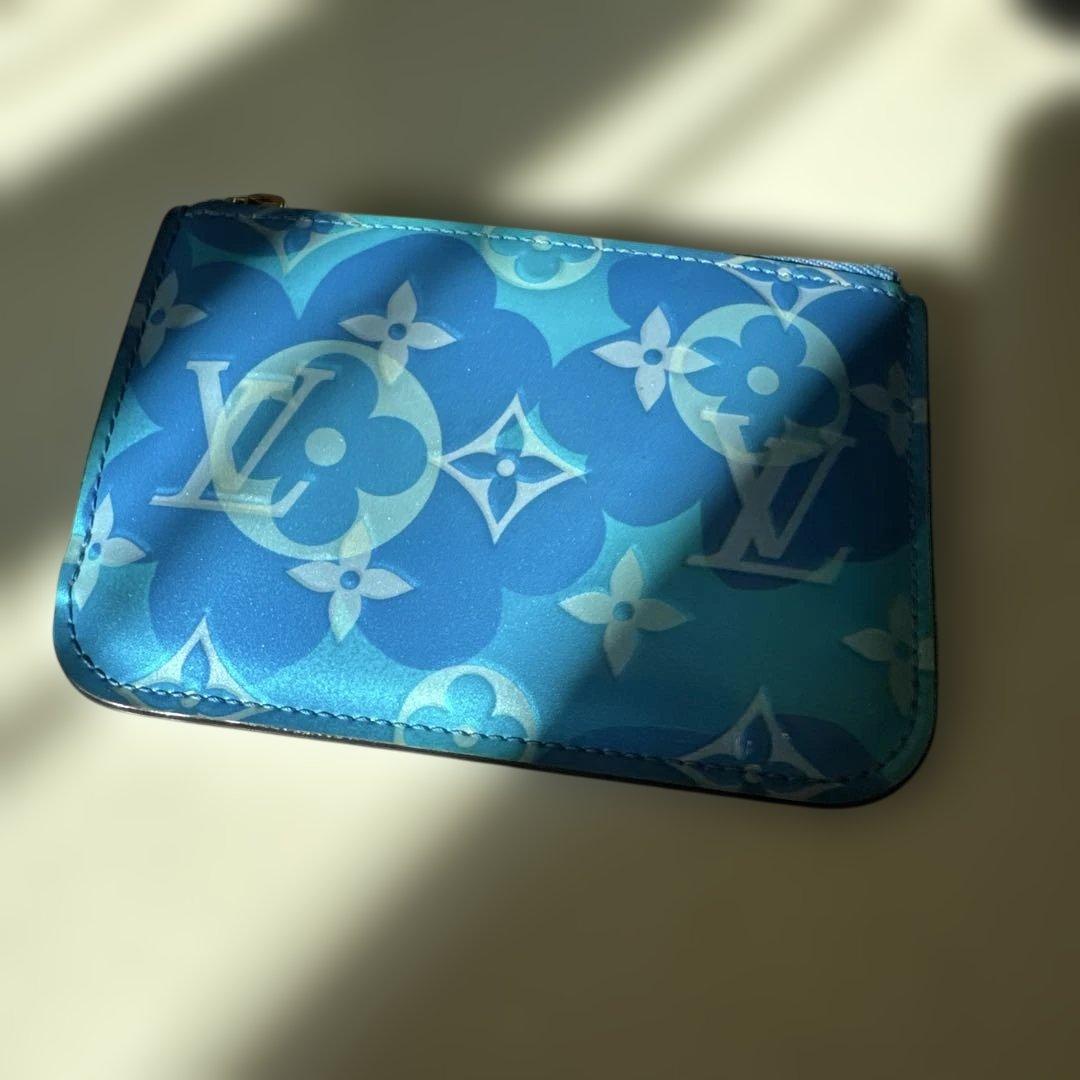 み*️様 Louis Vuitton 青 モノグラム キーケース