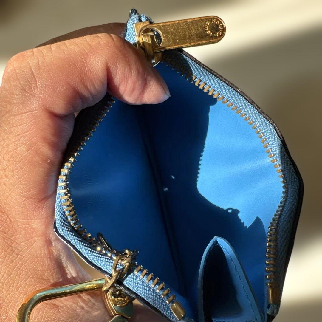 み*️様 Louis Vuitton 青 モノグラム キーケース