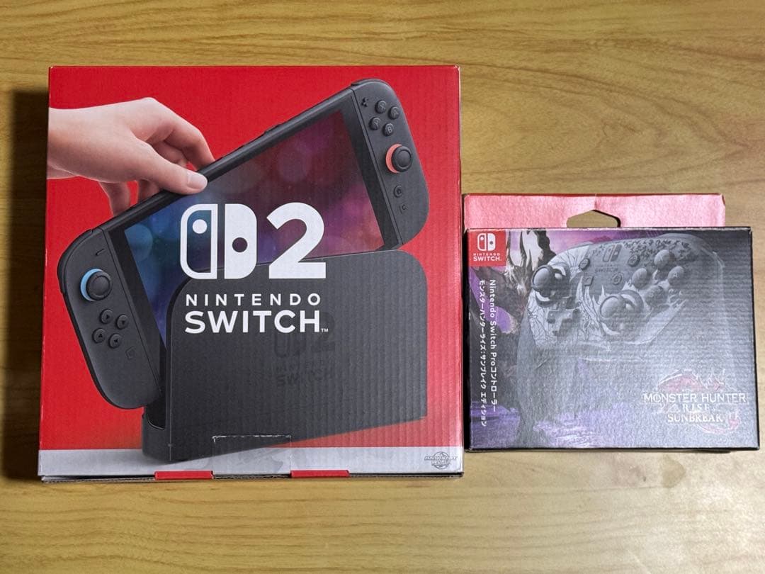 Switch2本体新古品 プロコンセット値段交渉可〇